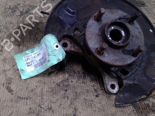 Used Left front steering knuckle TOYOTA YARIS (_P9_) 1.4 D-4D (NLP90_, NLP90R) (90 hp) 31878559