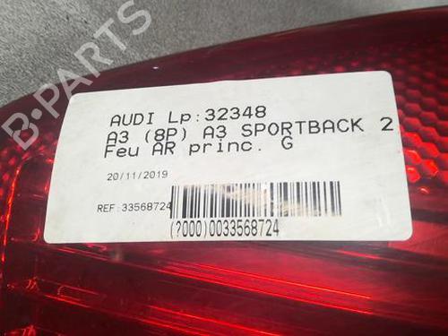Left taillight AUDI A3 (8P1) 2.0 TDI 16V | BP22001453C34 