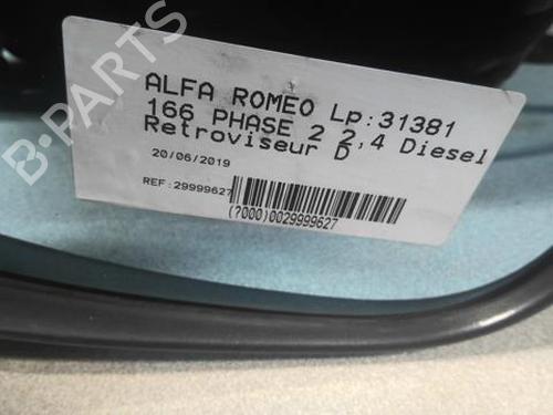 Bakspejl Højre ALFA ROMEO 166 (936_) 2.4 JTD (936AXA00, 936A3B00) | BP21592166C27 