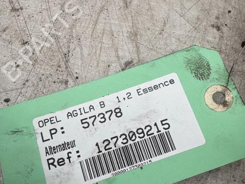 Used Alternator Alternator OPEL AGILA B (H08) 1.2 (F68) (94 hp) 36591547 36591547