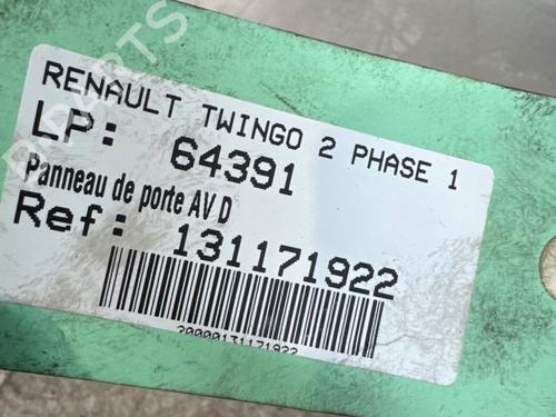 Front right panel RENAULT TWINGO II (CN0_) 1.2 (CN0D) | BP38456037C59 - Image 4