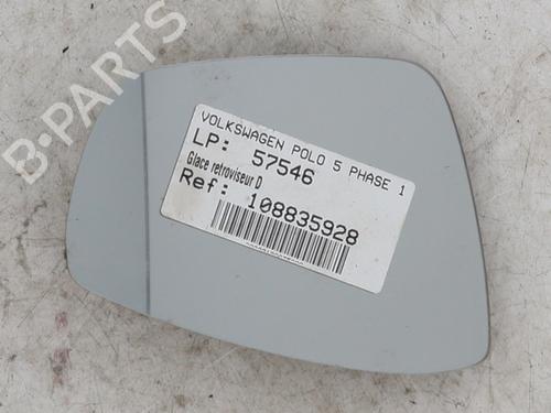 Spejlglas højre VW POLO V (6R1, 6C1) 1.2 TDI (75 hp) 27601904