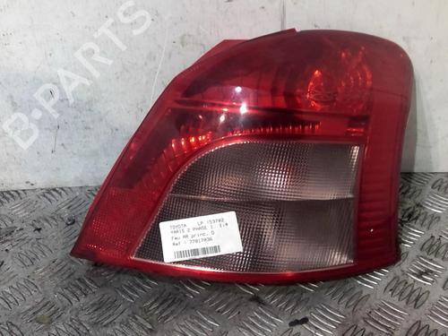 Used Right taillight Right taillight TOYOTA YARIS (_P9_) 1.4 D-4D (NLP90_, NLP90R) (90 hp) 20353624 20353624