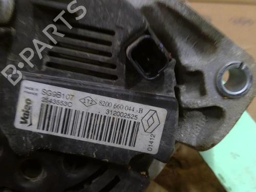 Used Alternator Alternator RENAULT CLIO II (BB_, CB_) 1.2 16V (BB05, BB0W, BB11, BB27, BB2T, BB2U, BB2V, CB05,... (75 hp) 27257444 27257444