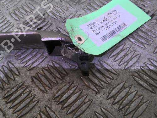 Used Rear left exterior door handle NISSAN NOTE (E11, NE11) 1.5 dCi (86 hp) 20358383