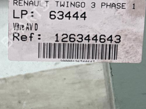 front-right-door-window-renault-twingo-iii-bcm_-bca_-2014-36095515 main image