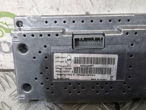 Used Display monitor RENAULT LAGUNA II Grandtour (KG0/1_) 2.0 dCi (KG1T) (150 hp) 21816738
