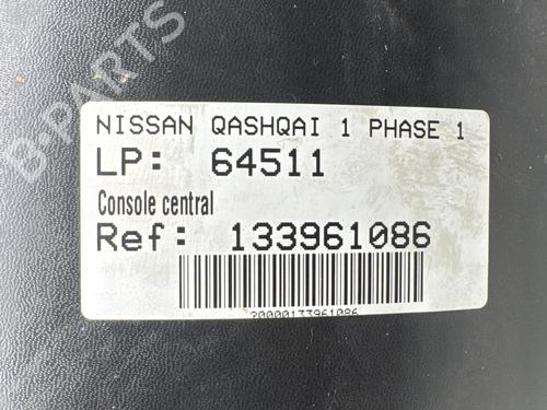 Used Middle console Middle console NISSAN QASHQAI I (J10, NJ10) 1.5 dCi (106 hp) 39957509 39957509