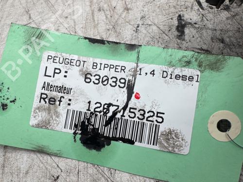 Used Alternator Alternator PEUGEOT BIPPER (AA_) 1.4 HDi (68 hp) 36591355 36591355
