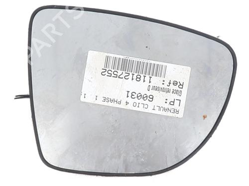 Right mirror glass RENAULT CLIO IV (BH_) 1.5 dCi 75 | BP31704356C147 
