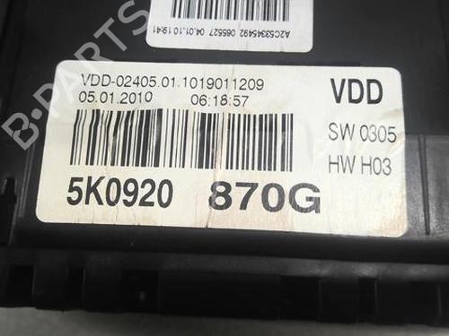 Instrument cluster VW GOLF VI (5K1) 1.6 TDI | BP20363711C47 