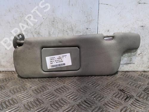 Used Left sun visor Left sun visor TOYOTA YARIS (_P1_) 1.0 (SCP10_, SCP10R) (65 hp) 20350918 20350918