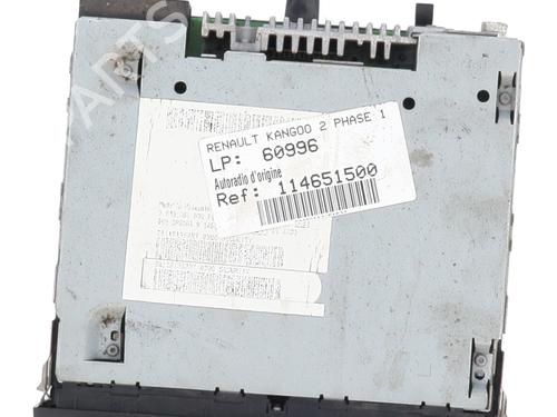 Used Radio Radio RENAULT KANGOO / GRAND KANGOO II (KW0/1_) 1.5 dCi 90 (KW05, KW08, KW0G, KW11) (90 hp) 30159480 30159480