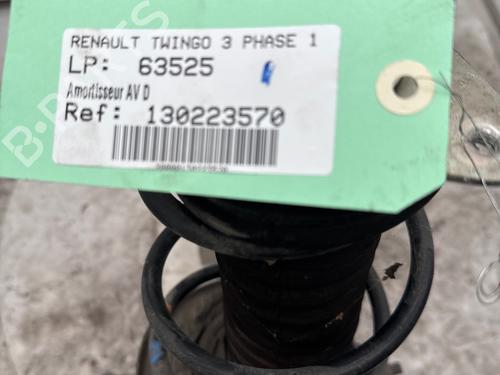 Right front shock absorber RENAULT TWINGO III (BCM_, BCA_) 1.0 SCe 65 (BCMJ) | BP38002321M17 - Image 4