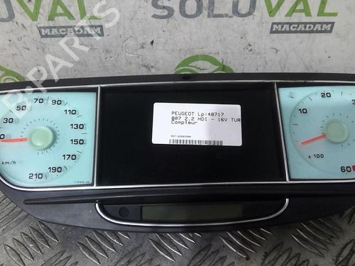 Used Instrument cluster PEUGEOT 807 (EB_) 2.2 HDi (128 hp) 21687494