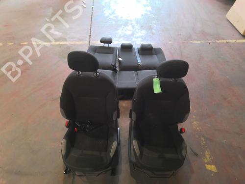 Used Seats set PEUGEOT 208 I (CA_, CC_) 1.2 VTI 82 (82 hp) 24505347