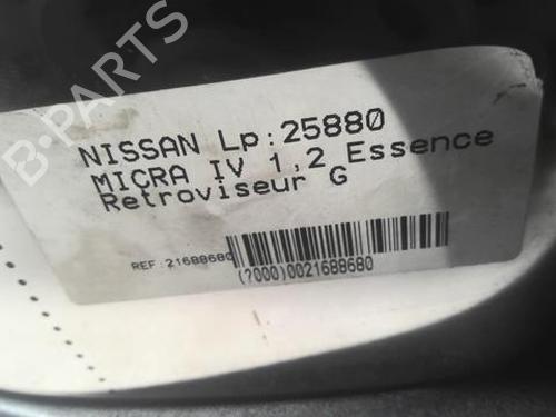 Left mirror NISSAN MICRA III (K12) 1.2 16V | BP21999537C26 