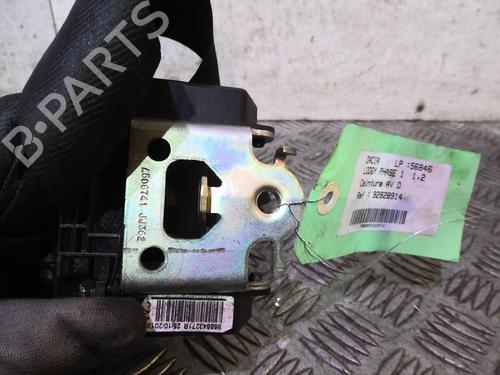 Used Front right seatbelt Front right seatbelt DACIA LODGY (JS_) 1.2 TCe (JSAY, JSM0) (115 hp) 20353968 20353968