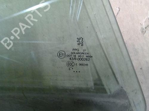 Rear right door window PEUGEOT 407 (6D_) 1.6 HDi 110 (6D9HZC, 6D9HYC) | BP29197048C21 