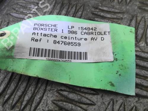 Seat buckle PORSCHE BOXSTER (986) 2.7 99680318301