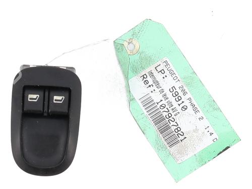 Used Left front window switch Left front window switch PEUGEOT 206 Hatchback (2A/C) 1.4 HDi eco 70 (68 hp) 27161879 27161879