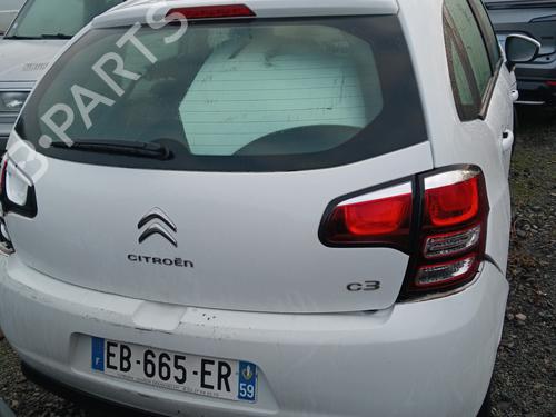 Rear left seatbelt CITROËN C3 II (SC_) 1.2 VTi 82 | BP30528276I29 - Image 7