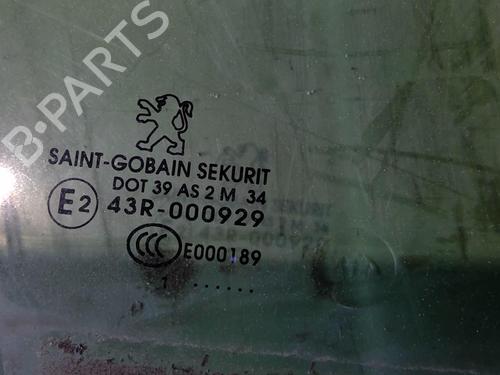 Front right door window PEUGEOT 5008 (0U_, 0E_) 1.6 HDi | BP26183552C19 