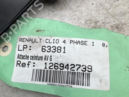 Sikkerhedssele-spænde Sikkerhedssele-spænde RENAULT CLIO IV (BH_) 0.9 TCe 90 (BHNF, BHMA, BHMH, BHJK, BHJR) (90 hp) 36909618 36909618