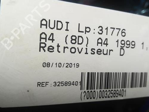 Right mirror AUDI A4 B5 (8D2) 1.9 TDI | BP22001289C27