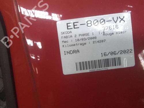 Right rear door SKODA FABIA II (542) 1.4 TDI | BP20370023C5 