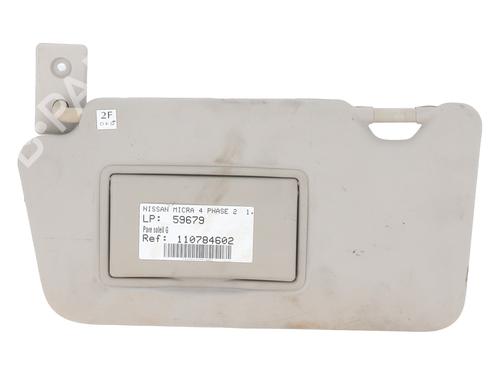 Used Left sun visor NISSAN MICRA IV (K13K, K13KK) 1.2 (80 hp) 28293941