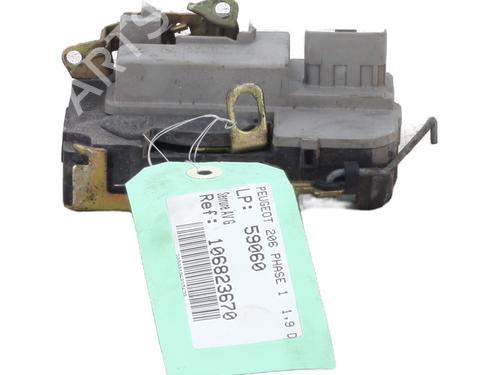 Front left lock PEUGEOT 206 Hatchback (2A/C) 1.9 D | BP26508735C98 