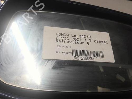 Retrovisore sinistro HONDA CIVIC VII Hatchback (EU, EP, EV) 1.7 CTDi (EP4, EU9) | BP21826885C26 
