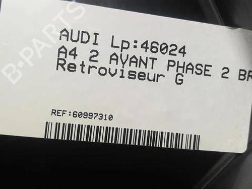Left mirror AUDI A4 B7 Avant (8ED) 1.9 TDI | BP20370000C26 