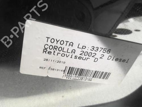 Right mirror TOYOTA COROLLA Verso (_E12_) 2.0 D-4D (CDE120_, CDE120R) | BP21592210C27 