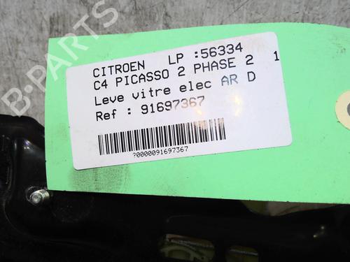 Used Rear right window mechanism CITROËN C4 Picasso II 1.6 BlueHDi 120 (120 hp) 20350633