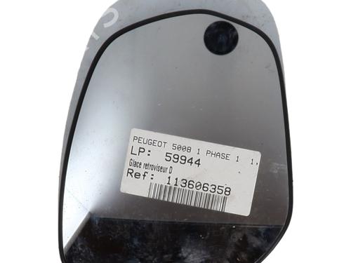 Used Right mirror glass PEUGEOT 5008 (0U_, 0E_) 1.6 HDi (112 hp) 29758559