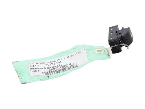 Used Right front window switch Right front window switch CITROËN BERLINGO Box Body/MPV (B9) 1.6 VTi 95 (98 hp) 22653676 22653676