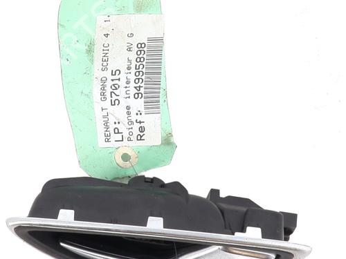 Used Front left interior door handle Front left interior door handle RENAULT GRAND SCÉNIC IV (R9_) 1.5 dCi 110 (R9A3) (110 hp) 20726098 20726098