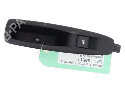 Used Left rear window switch RENAULT CAPTUR I (J5_, H5_) 1.5 dCi 90 (J5N4, J5M5, J5MW, J5M6, J5AL, J5AJ) (90 hp) 28066723