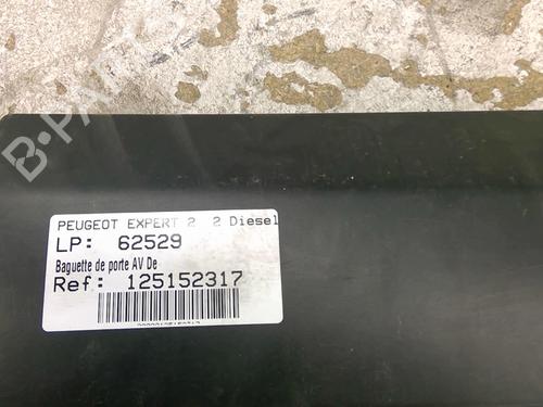 Used Door moulding trim Door moulding trim PEUGEOT EXPERT Tepee (VF3X_) 2.0 HDi 140 (136 hp) 34414704 34414704