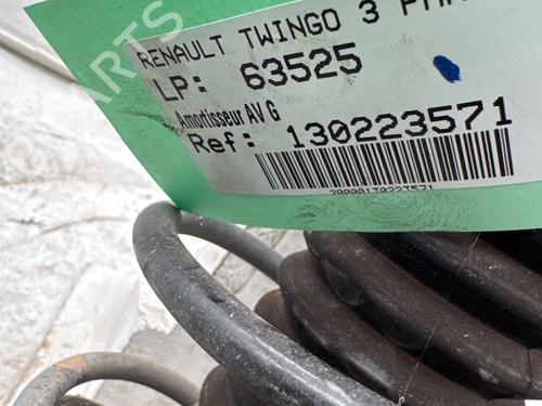 Left front shock absorber RENAULT TWINGO III (BCM_, BCA_) 1.0 SCe 65 (BCMJ) | BP38002322M16 - Image 3