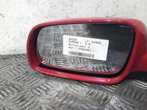 Left mirror SKODA SUPERB I (3U4) 2.8 V6 3U1857507P01C