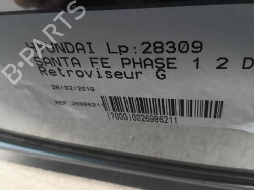 Left mirror HYUNDAI SANTA FÉ I (SM) 2.0 CRDi | BP21826830C26 