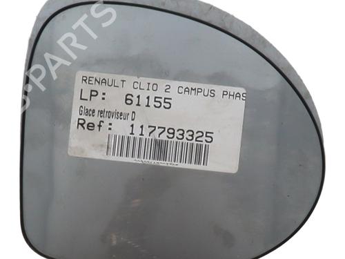 right-mirror-glass-renault-clio-ii-bb_-cb_-1998-1999-2000-2001-2002-2003-2004-2005-2006-2007-2008-2009-2010-2011-2012-2013-2014-2015-2016-31030361 main image