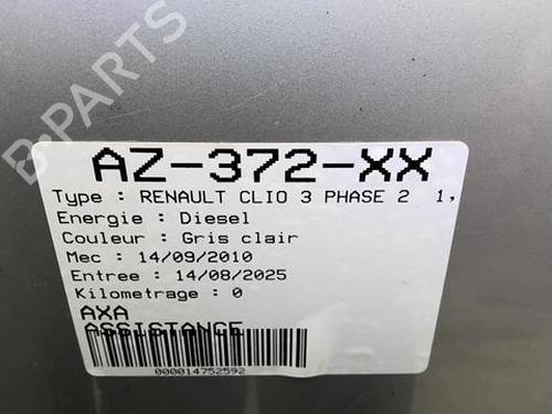 Rear left door window RENAULT CLIO III (BR0/1, CR0/1) 1.5 dCi (C/BR0G, C/BR1G) | BP29292326C20 