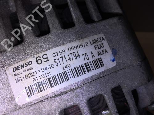 Used Alternator Alternator FIAT GRANDE PUNTO (199_) 1.2 (65 hp) 20363642 20363642