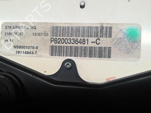 Instrument cluster RENAULT KANGOO (KC0/1_) 1.5 dCi | BP21636024C47