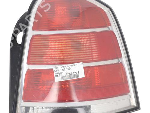 Used Right taillight OPEL ZAFIRA / ZAFIRA FAMILY B (A05) 1.9 CDTI (M75) (150 hp) 29758568