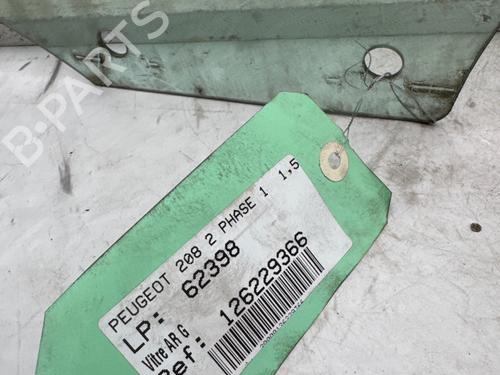 Dør rude ventre bagtil Dør rude ventre bagtil PEUGEOT 208 II (UB_, UP_, UW_, UJ_) [2019-2026] 36184684 36184684